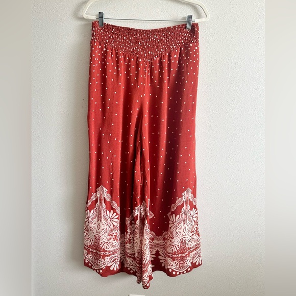 Free People Babylon River Pants Size 4 - Picture 4 of 10